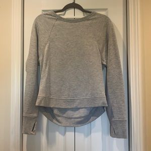 Victoria Sport Scoop Back Sweatshirt